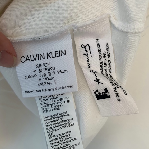 CALVIN KLEIN x ANDY WARHOL Exposures Torso Tshirt - Picture 5 of 8